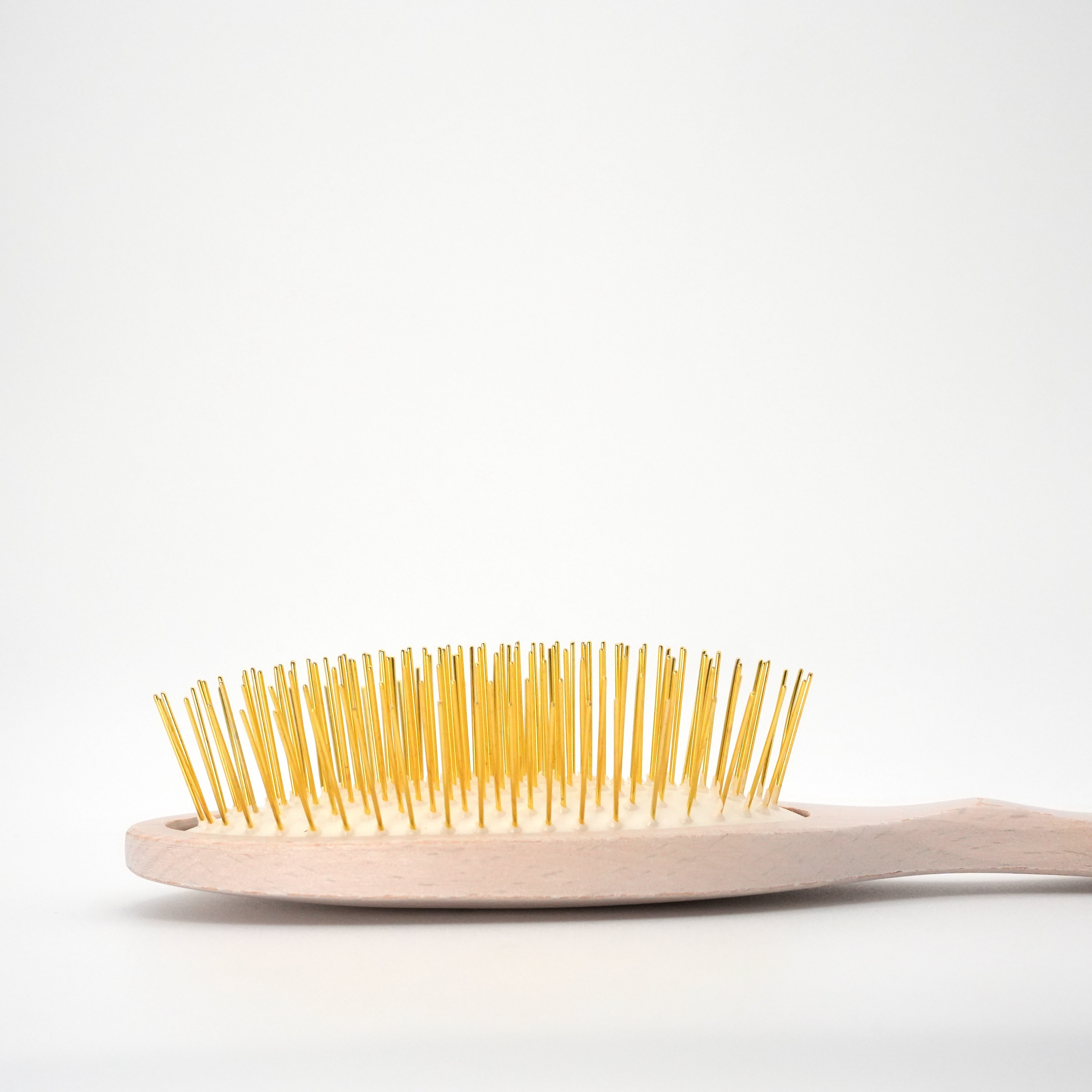 The Pewtdoodle Brush - 18 Carat Gold Plated Needle Dog Grooming Brush
