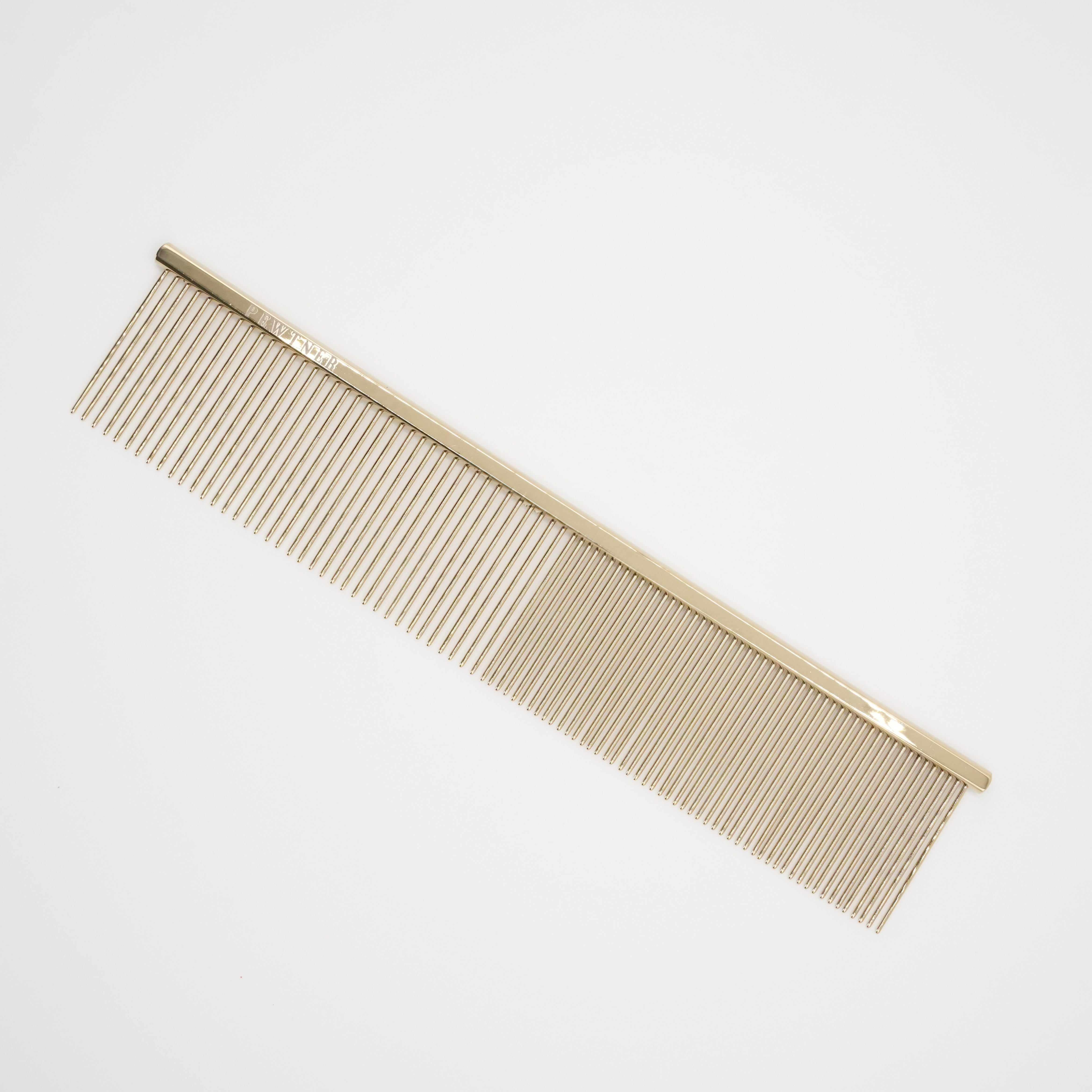 The Finisher -  Gold Dog Grooming Comb