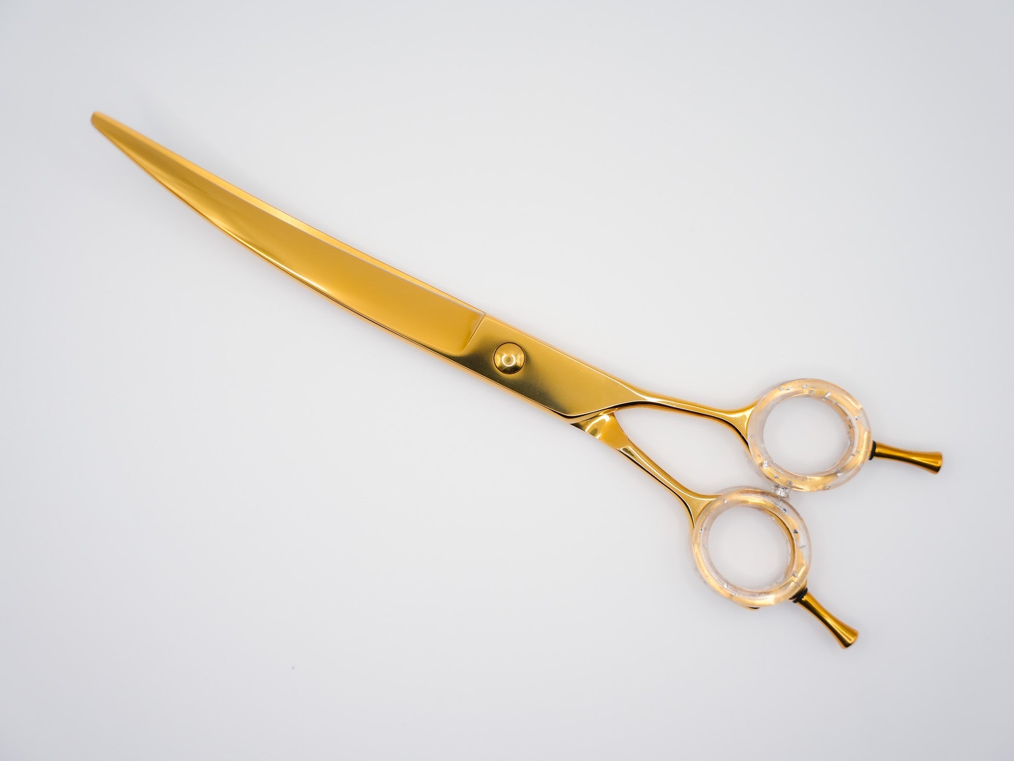 Gold Artisan Precision Curves - Dog Grooming Scissors - Pewtner Grooming Supplies