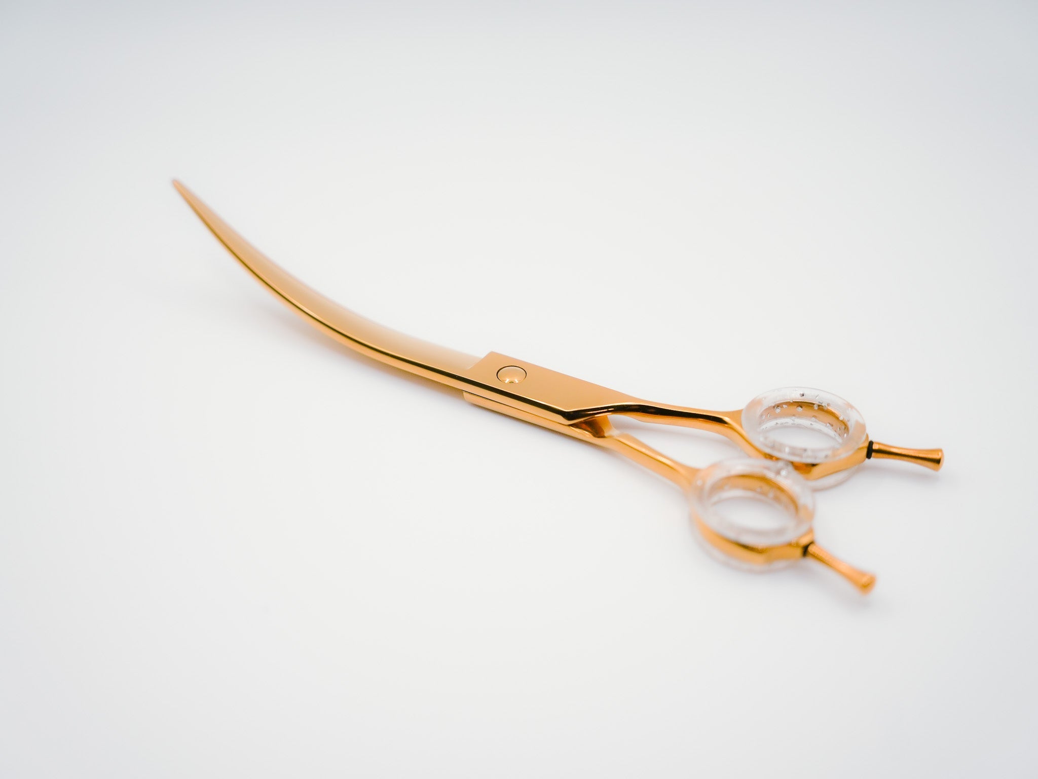 Gold Artisan Precision Curves - Dog Grooming Scissors - Pewtner Grooming Supplies
