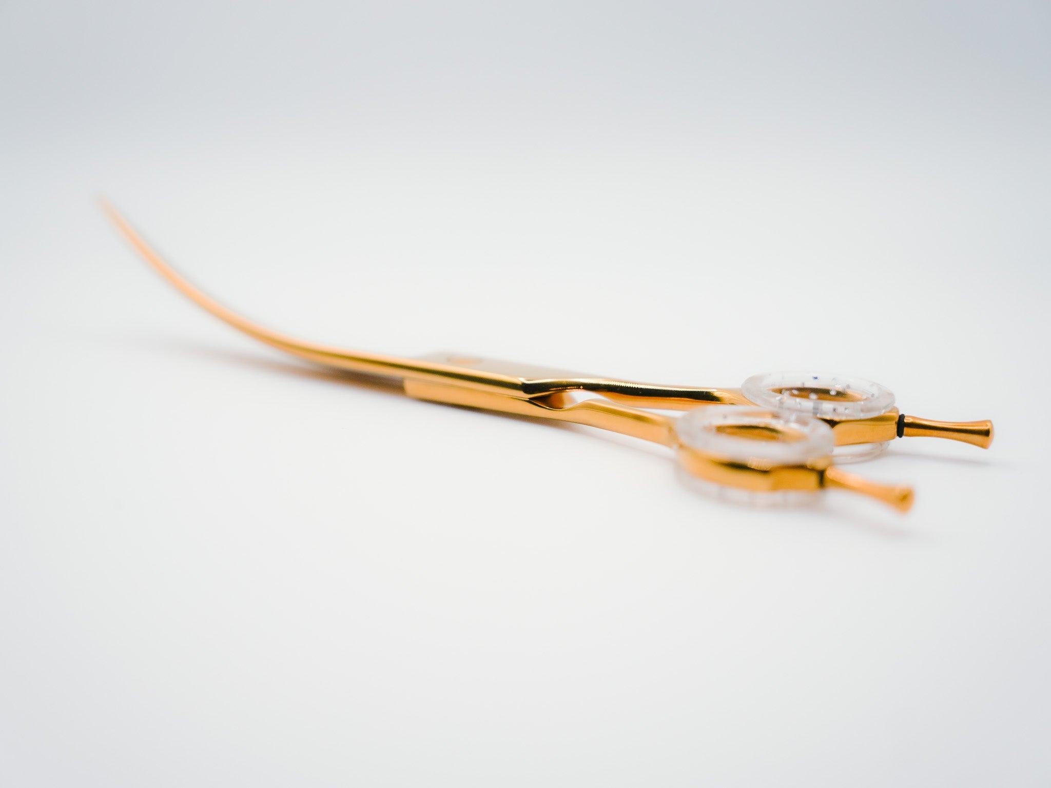 Gold Artisan Precision Curves - Dog Grooming Scissors - Pewtner Grooming Supplies