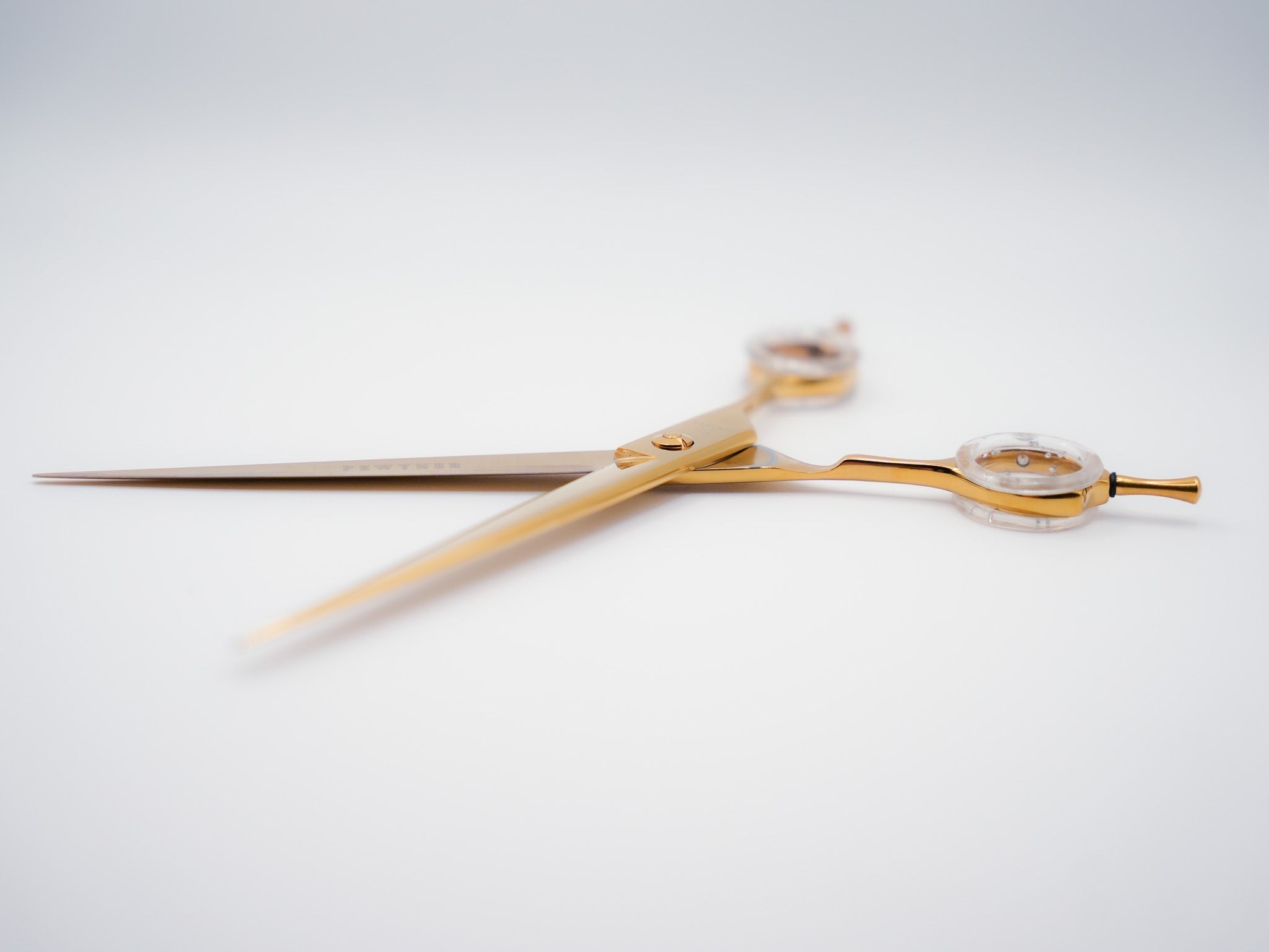 Gold CNC Master Straights - Grooming Scissors - Pewtner Grooming Supplies