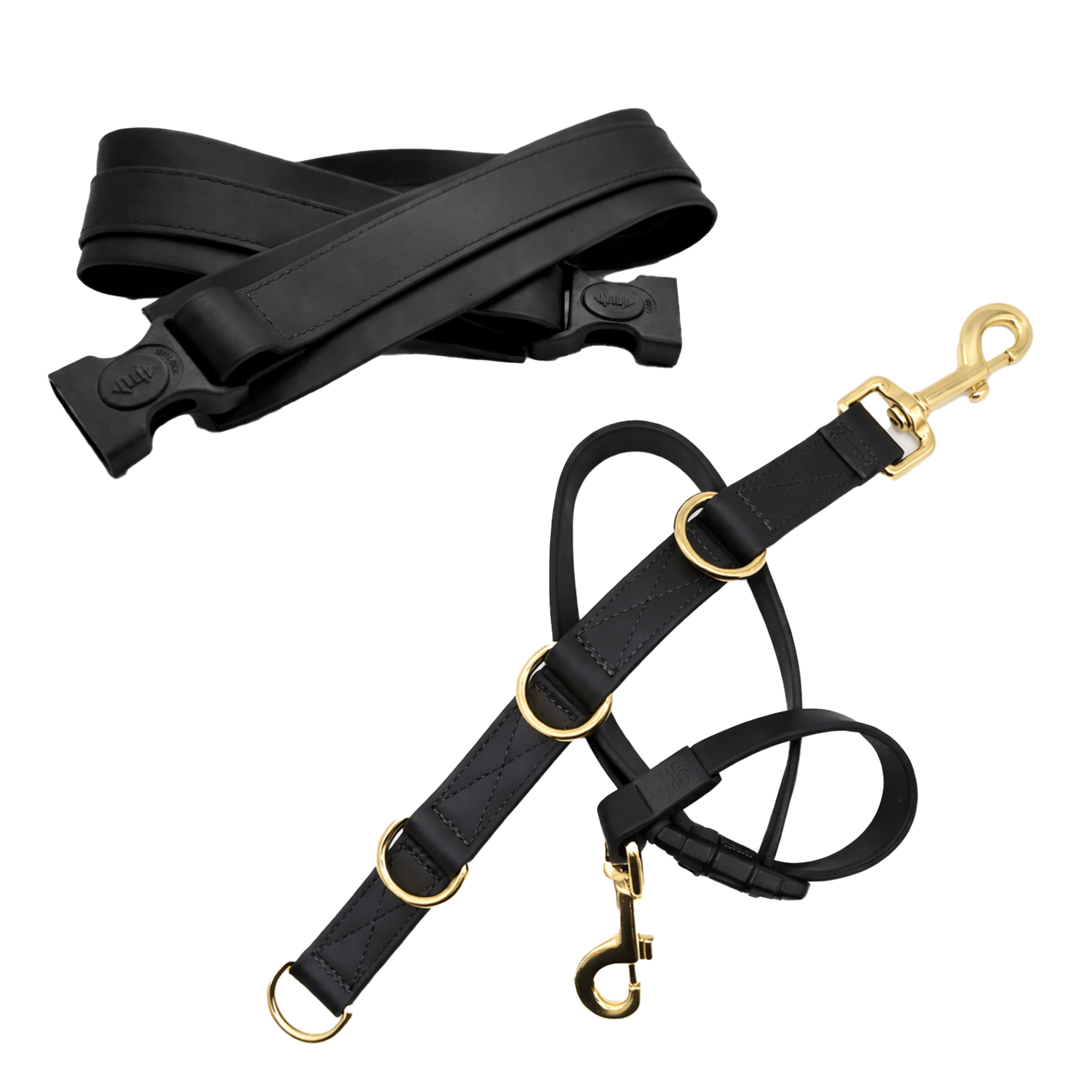Happy Strappys In Black - Dog Grooming Straps - Pewtner Grooming Supplies