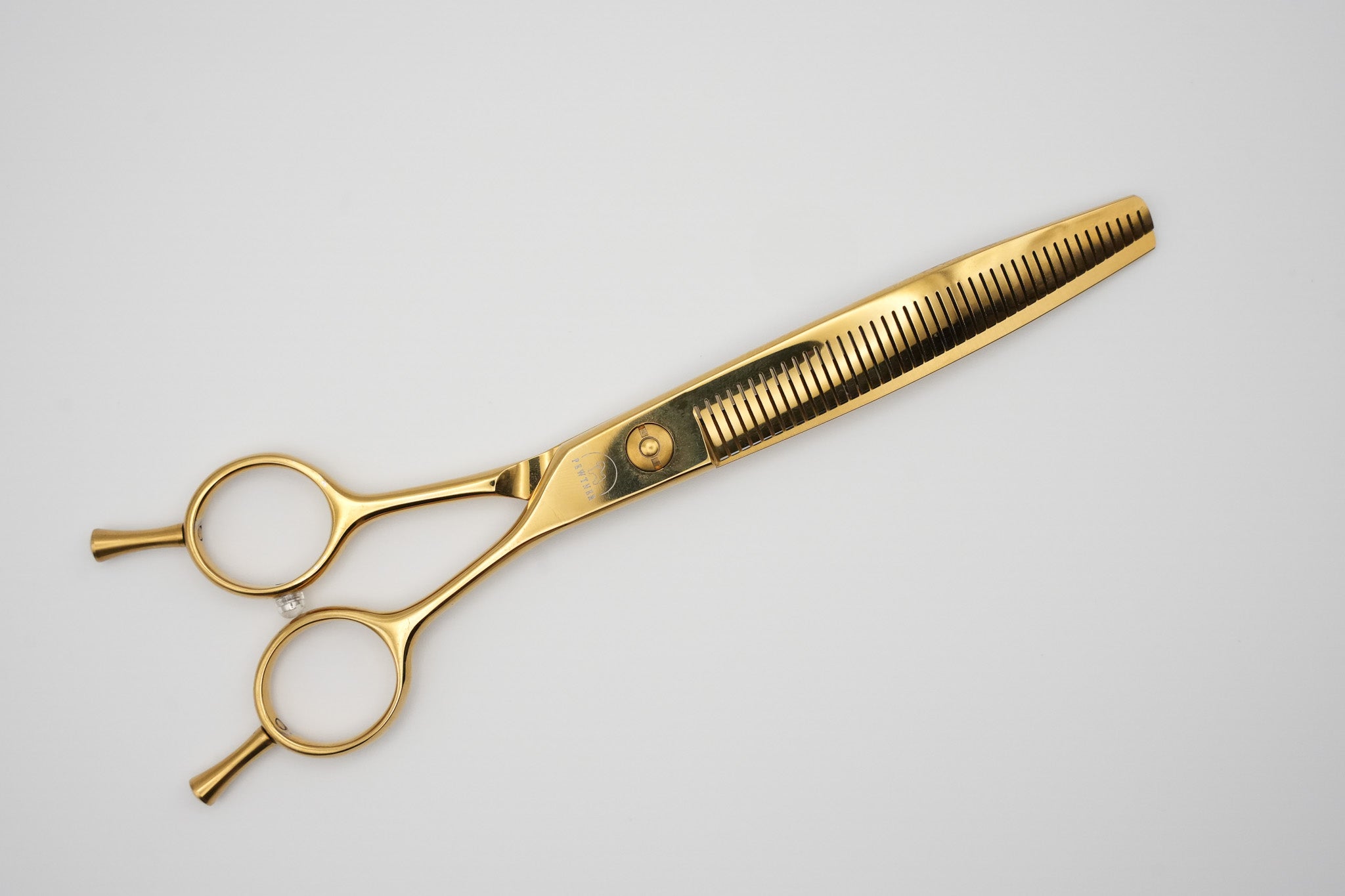 Pewtner Gold Luxe Flip Fluffers - Gold Dog Grooming Scissors - Pewtner Grooming Supplies