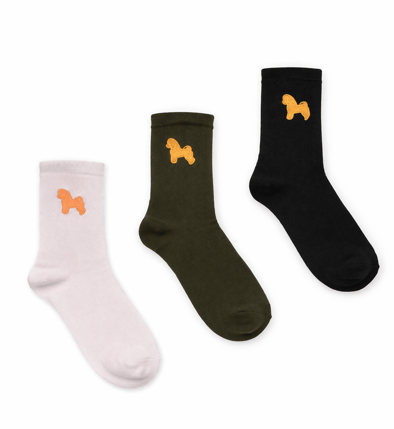 Pewtner Hair-Resistant SOX-Grooming Socks