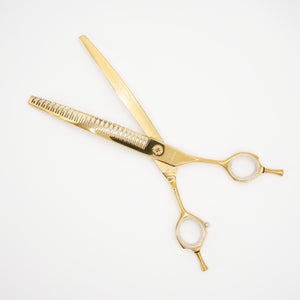 Pewtner TexturePro Gold Scissors - Pewtner Grooming Supplies