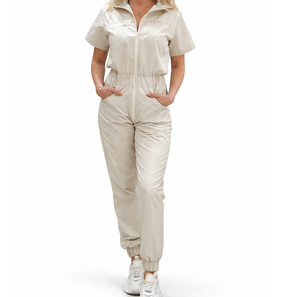 Pewtsuit for Women - Dog Grooming Jumpsuit/ Overall - Pewtner Grooming Supplies