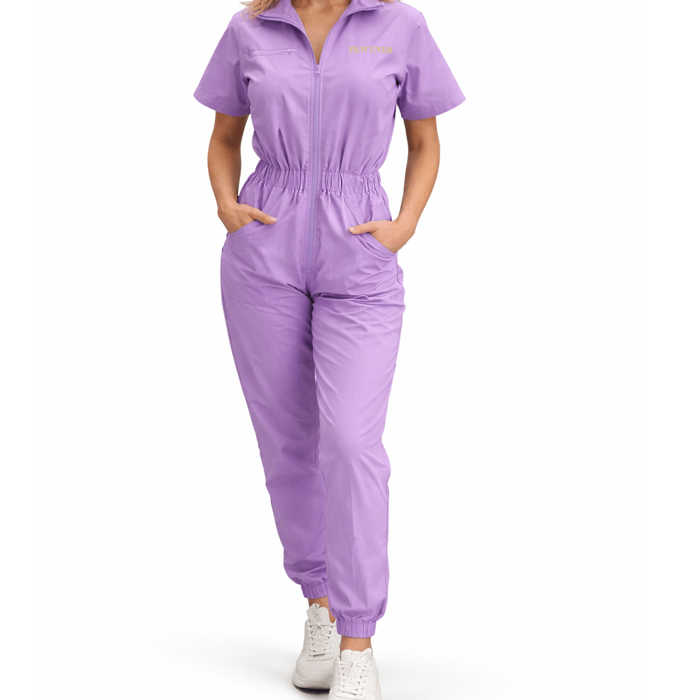 Pewtsuit for Women - Dog Grooming Jumpsuit/ Overall - Pewtner Grooming Supplies