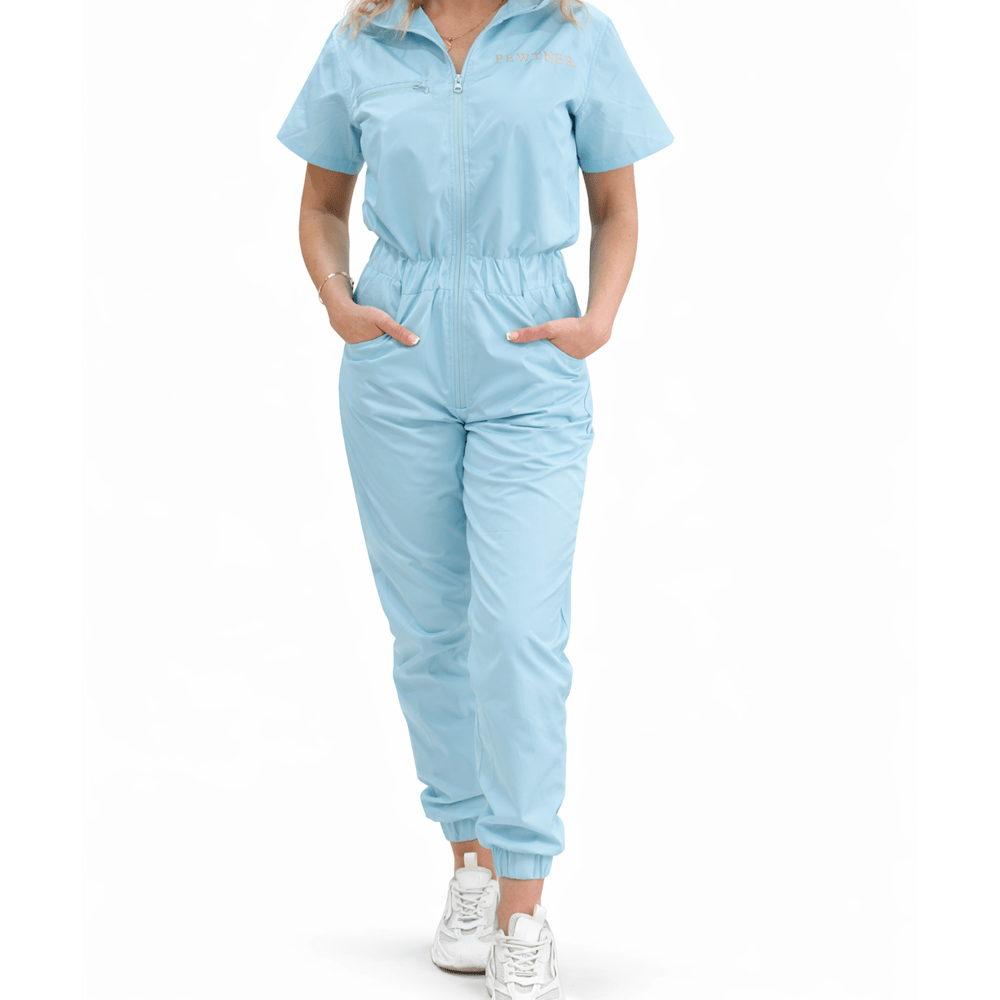 Pewtsuit for Women - Dog Grooming Jumpsuit/ Overall - Pewtner Grooming Supplies