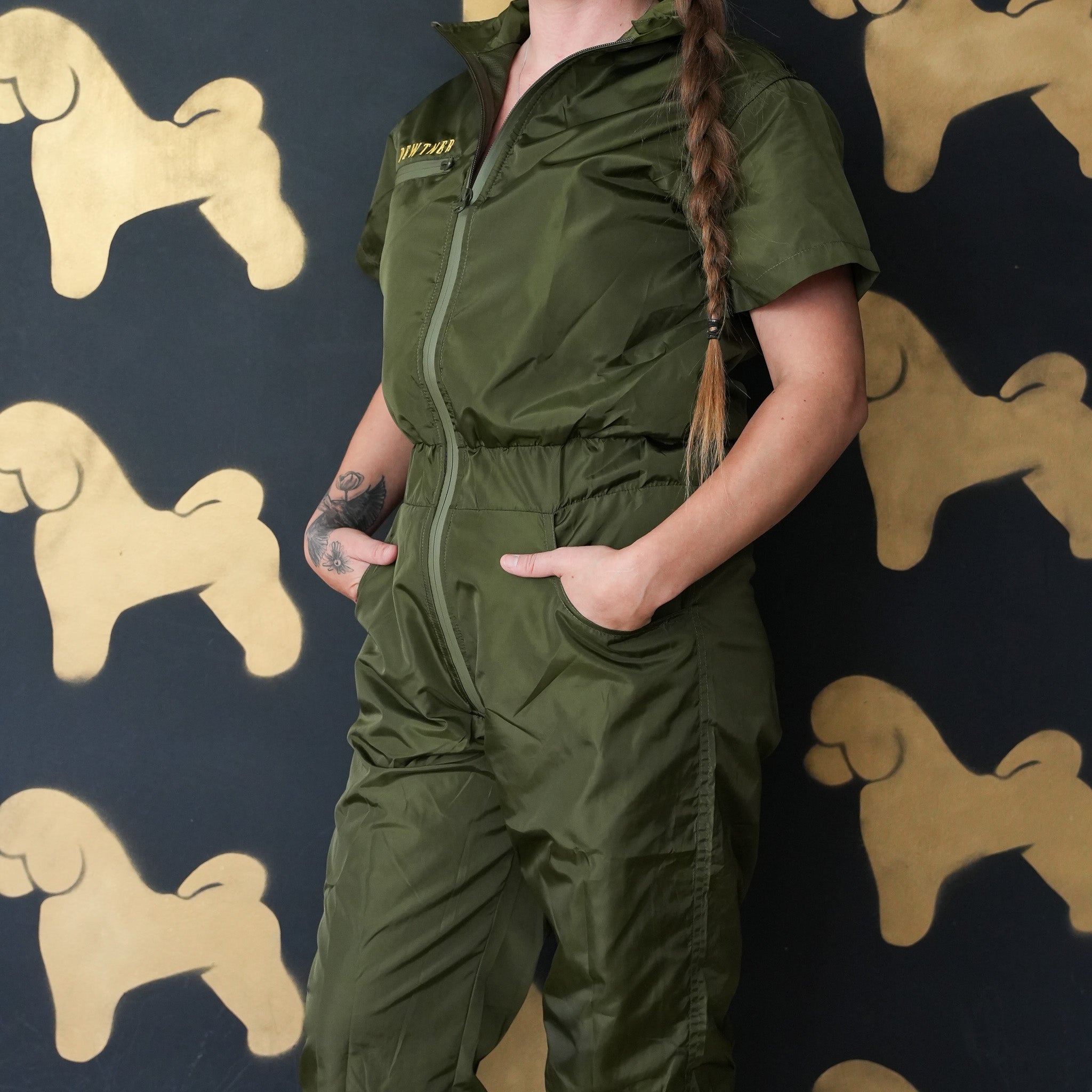 Pewtsuit for Women - Dog Grooming Jumpsuit/ Overall - Pewtner Grooming Supplies