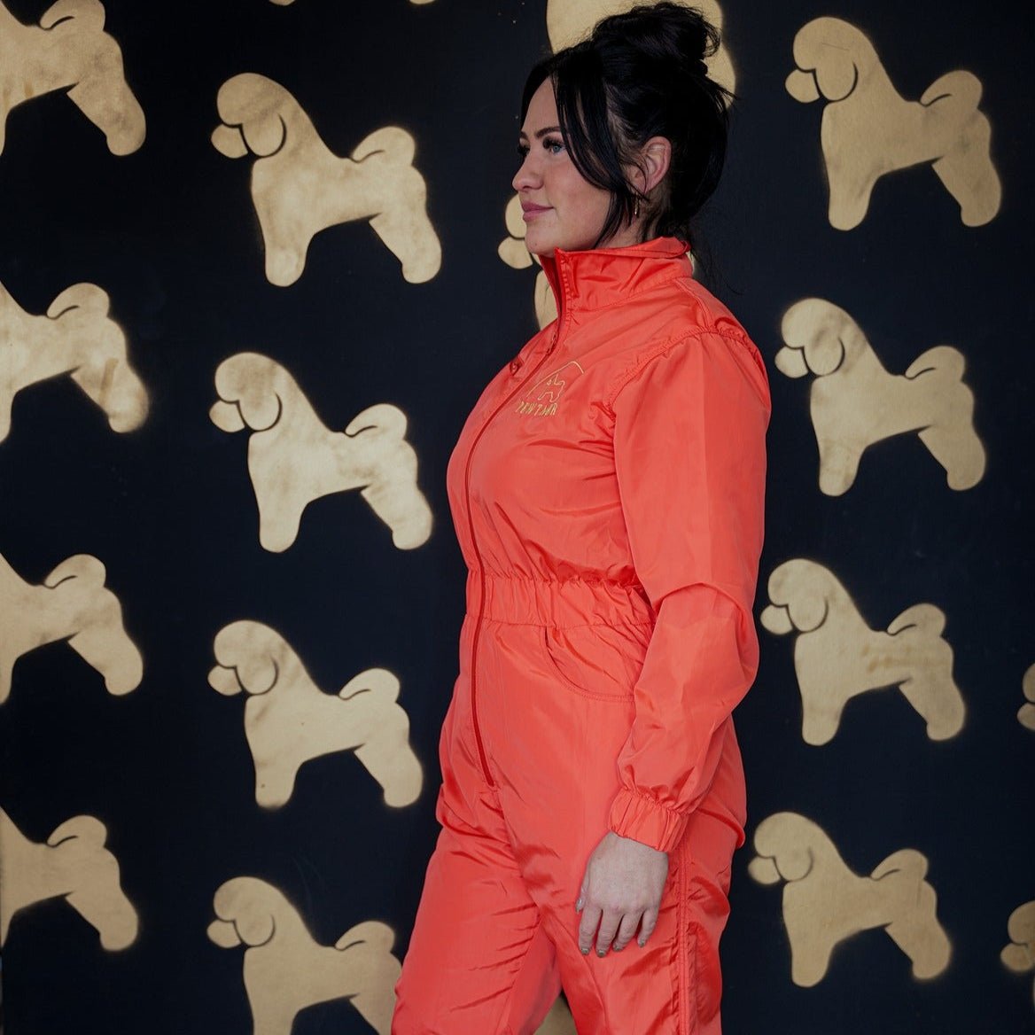 Pewtsuit for Women - Dog Grooming Jumpsuit/ Overall - Pewtner Grooming Supplies