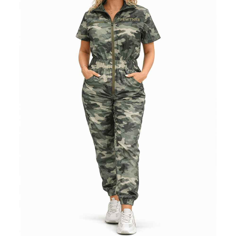 Pewtsuit for Women - Dog Grooming Jumpsuit/ Overall - Pewtner Grooming Supplies