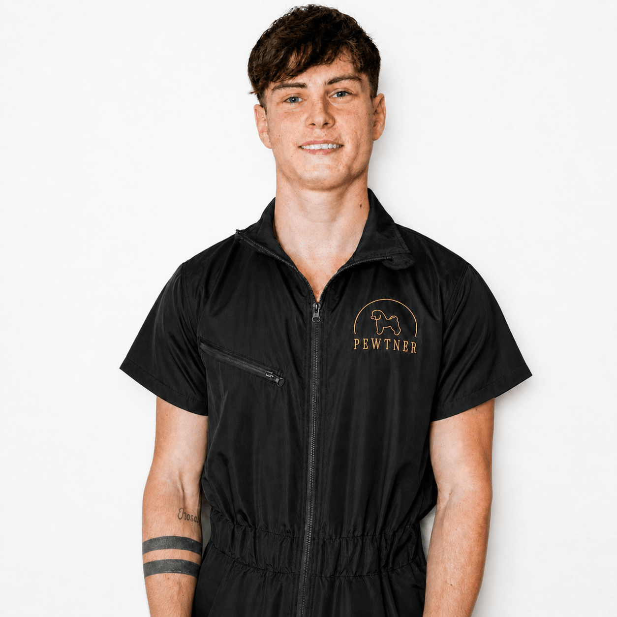 Pewtsuit Unisex - Dog Grooming Jumpsuit/ Overall - Pewtner Grooming Supplies