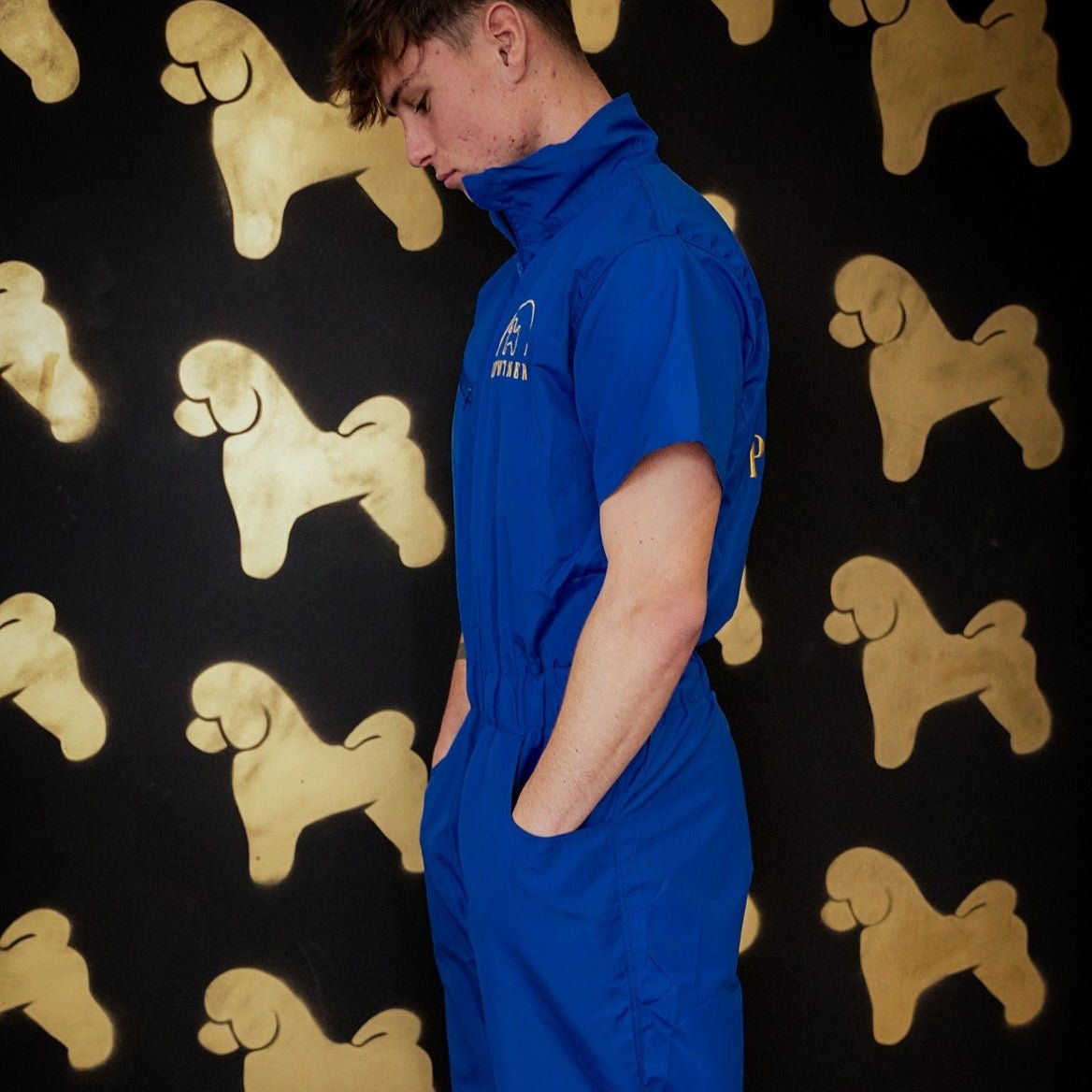 Pewtsuit Unisex - Dog Grooming Jumpsuit/ Overall - Pewtner Grooming Supplies