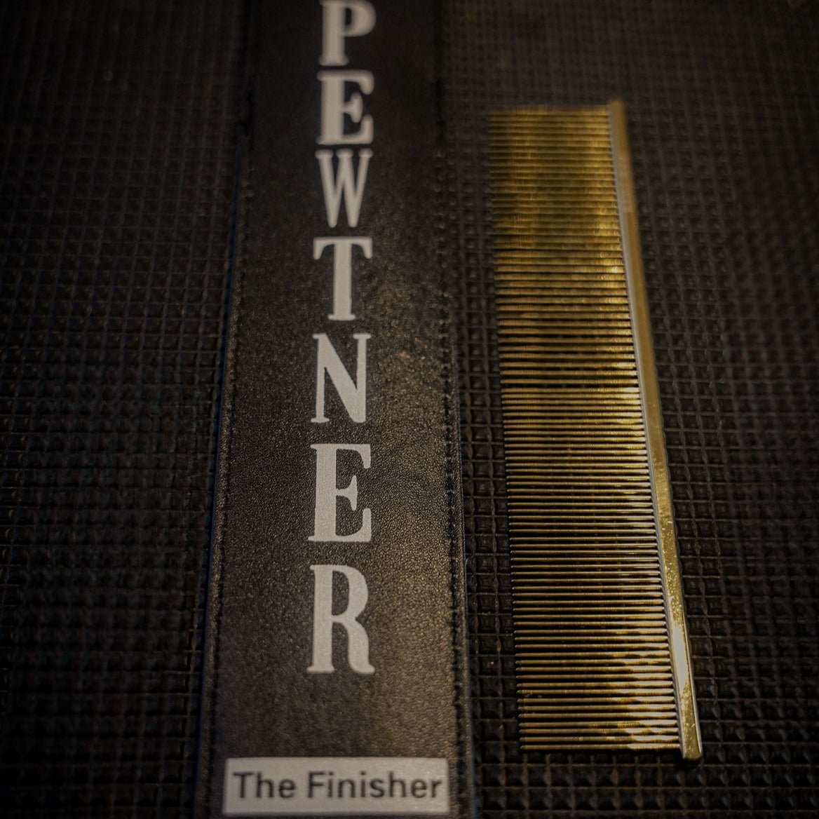 The Finisher - Gold Dog Grooming Comb - Pewtner Grooming Supplies