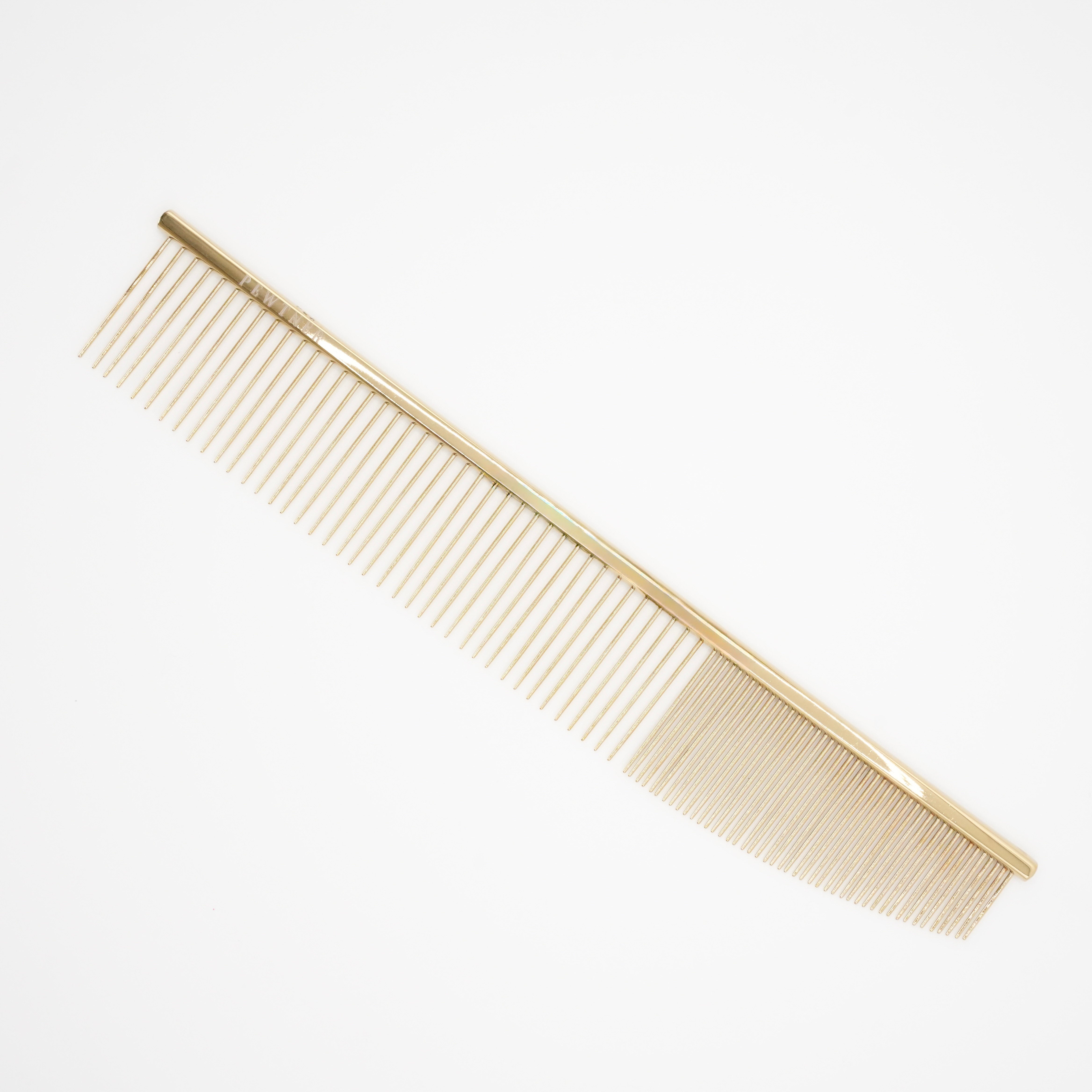 Volumacomb - Gold Dog Grooming Comb - Pewtner Grooming Supplies
